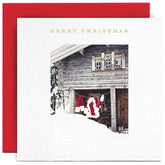 Susan O’Hanlon Santa’s Washing Line Christmas Card